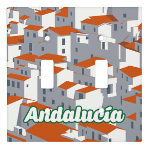 Andalucia 3 light switch cover