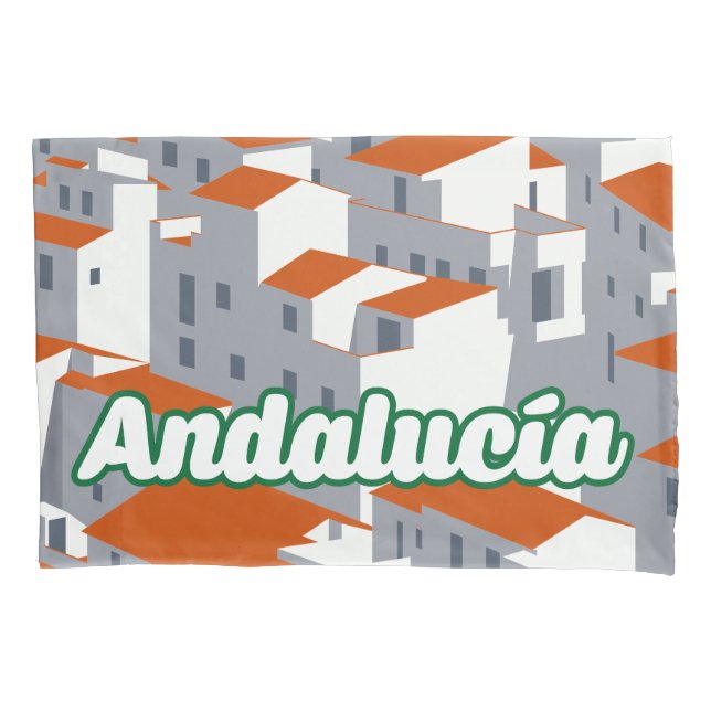 Andalucia 3 pillow case (Front)