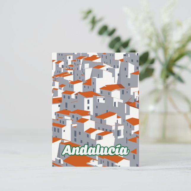 Andalucia 3 postcard (Standing Front)