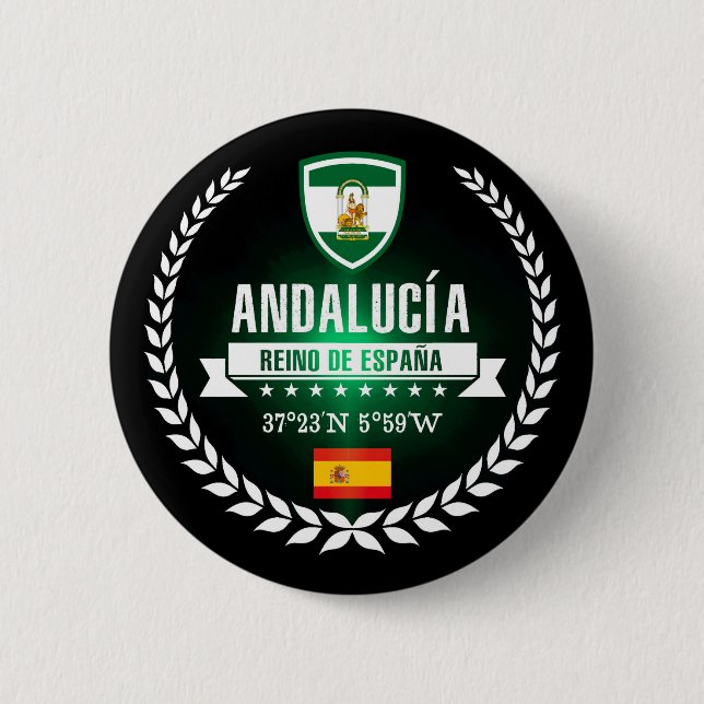 Andalucía Button (Front)