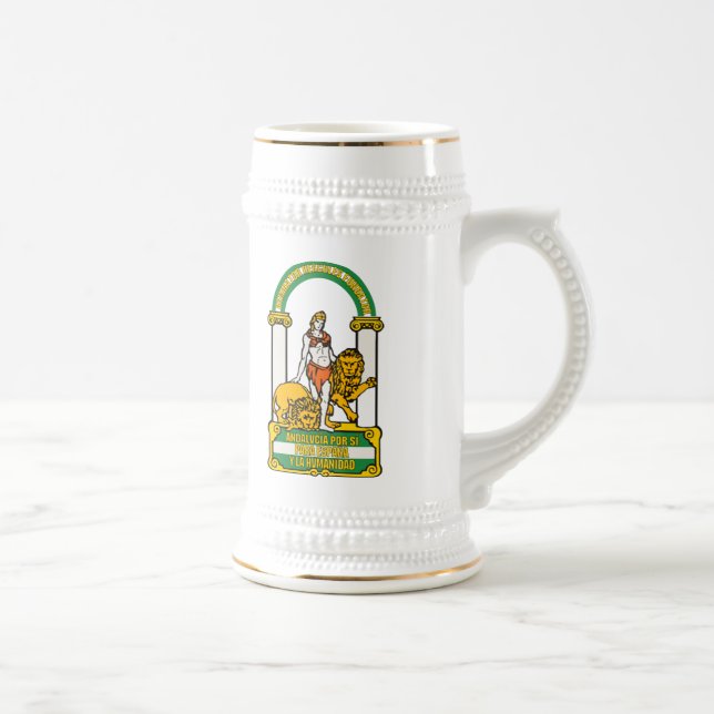 Andalucia Coat of Arms Mug (Right)