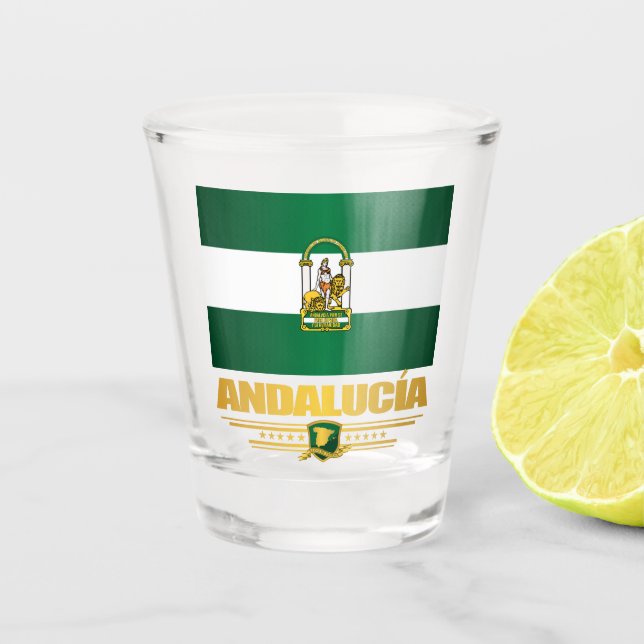 Andalucia Shot Glass (Front)