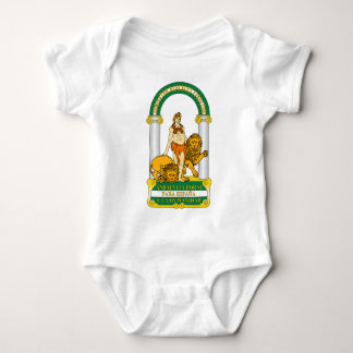 Andalucia (Spain) Coat of Arms Baby Bodysuit