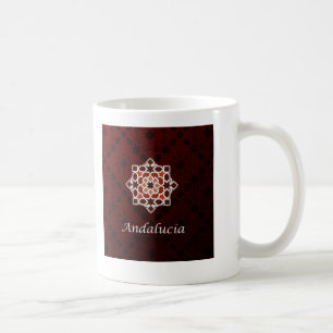 Andalusia art of tile and Moroccan ceramics in Coffee Mug