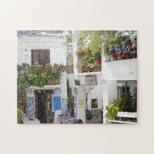 Andalusia Pedestrian Street Spain Europe Travel Jigsaw Puzzle