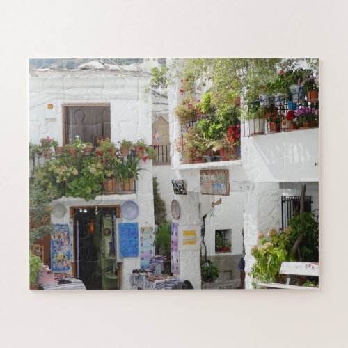 Andalusia Pedestrian Street Spain Europe Travel Jigsaw Puzzle