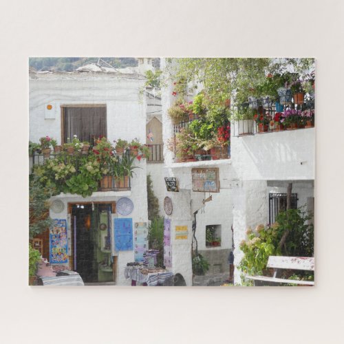 Andalusia Pedestrian Street Spain Europe Travel Jigsaw Puzzle
