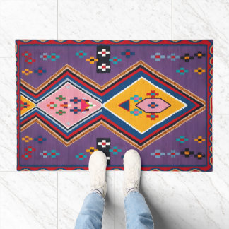 Andalusian Heritage Geometric Fine Art Doormat