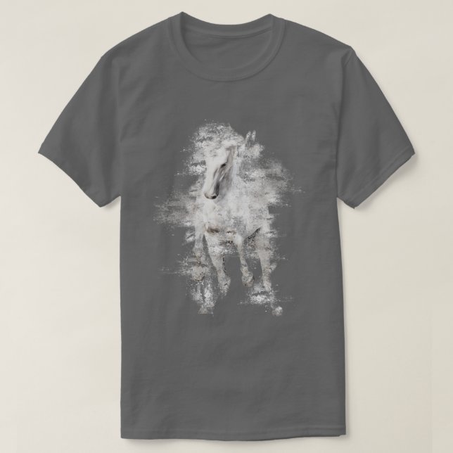 Andalusian horse jumping T-Shirt (Design Front)