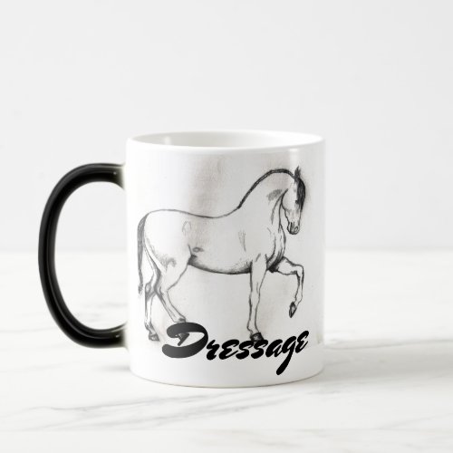 Andalusian Horse Piaffe Dressage Mug