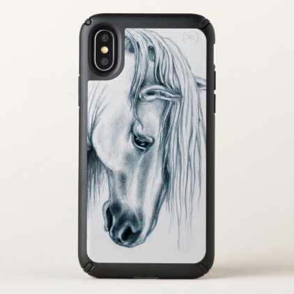 Andalusian Horse Speck iPhone X Case