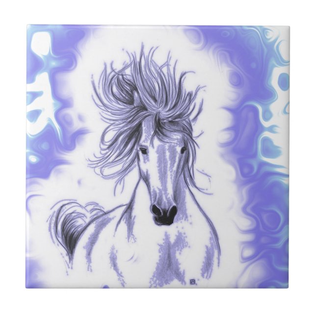 Andalusian In Blue Tile (Front)