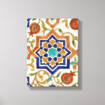 Andalusian Pomegranate & Blue Star
