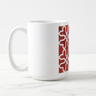 Andalusian red mosaic ALHAMBRA Coffee Mug