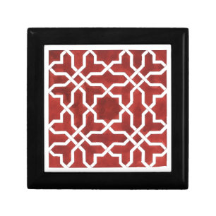 Andalusian red mosaic ALHAMBRA Gift Box