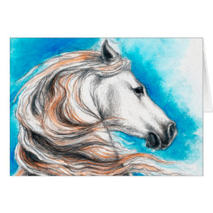 Andalusian Stallion Horse Cards