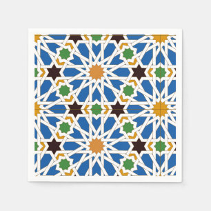 Andalusian Tiles 10 (Real Alcazar, Seville) Napkins