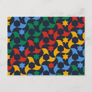 Andalusian Tiles 12 (Alhambra Palace, Granada) Postcard