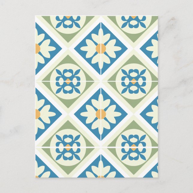Andalusian Tiles 13 Postcard (Front)