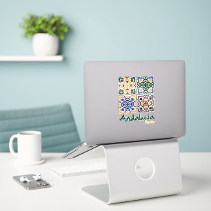 Andalusian Tiles 3 Sticker