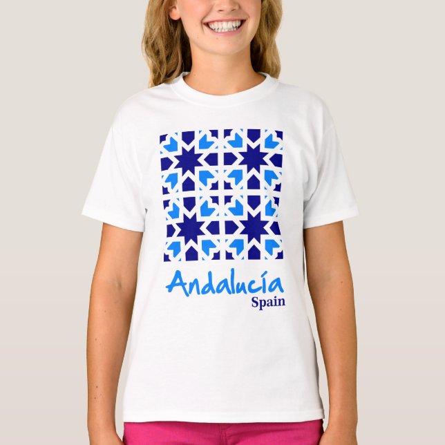 Andalusian Tiles 6 T-Shirt (Front)