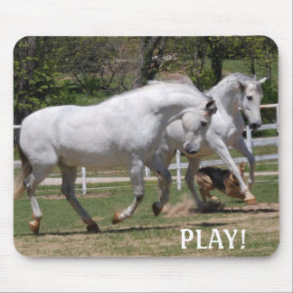 ANDALUSIANS PLAY! MOUSE PAD