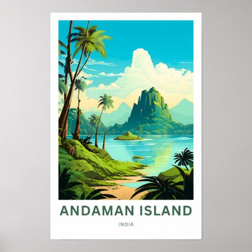 Andaman Island India Travel Print