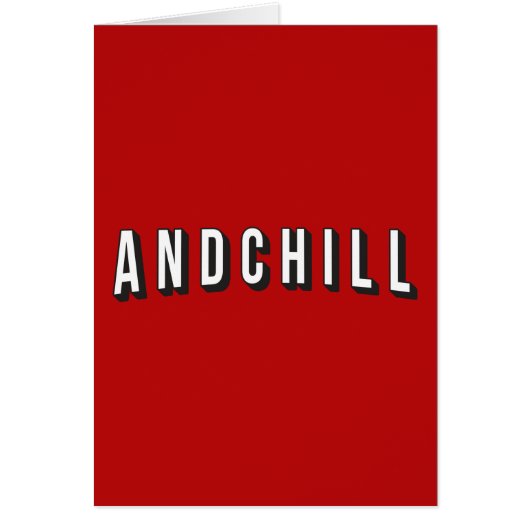 ANDCHILL CARDS (Front)