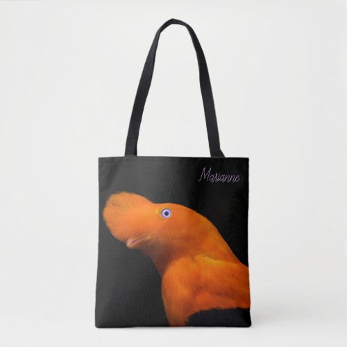 Andean cock_of_the_rock tote bag