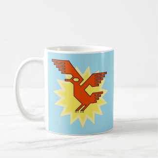 Andean Condor Bird Modern Geometric Art Coffee Mug