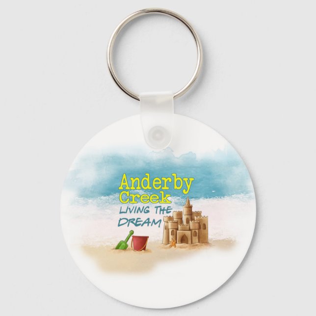 Anderby Creek Keychain (Front)