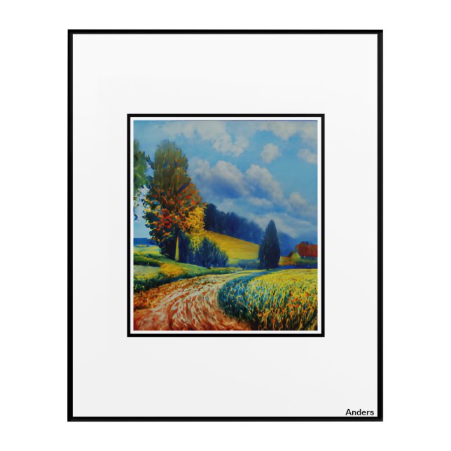 Anders Artistry* Country Roads* Acrylic Print (Front)
