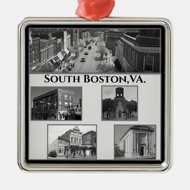  Anders Artistry,South Boston,VA.Christmas    Metal Ornament (Front)