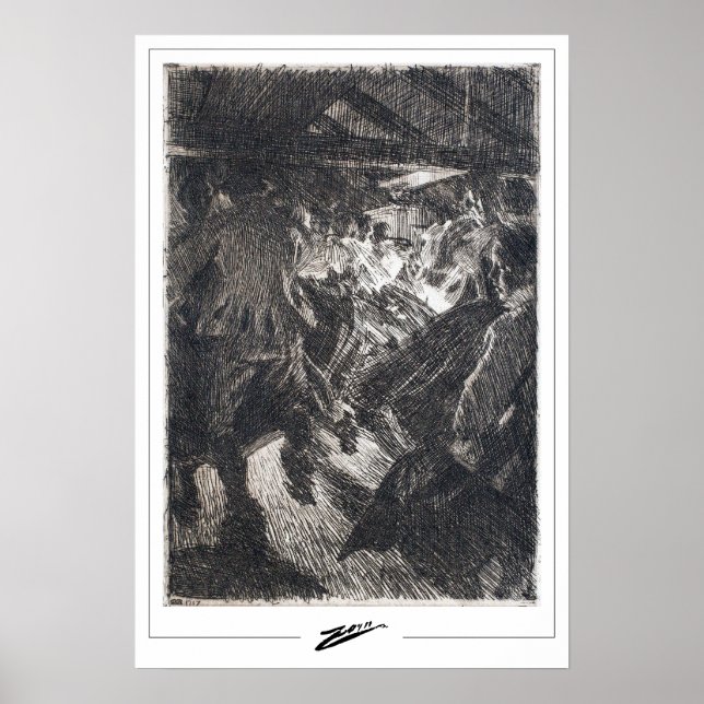 Anders Zorn Zedign Art Poster #371 (Front)
