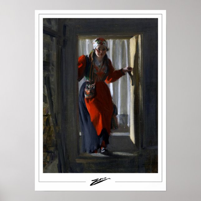 Anders Zorn Zedign Art Poster #80 (Front)