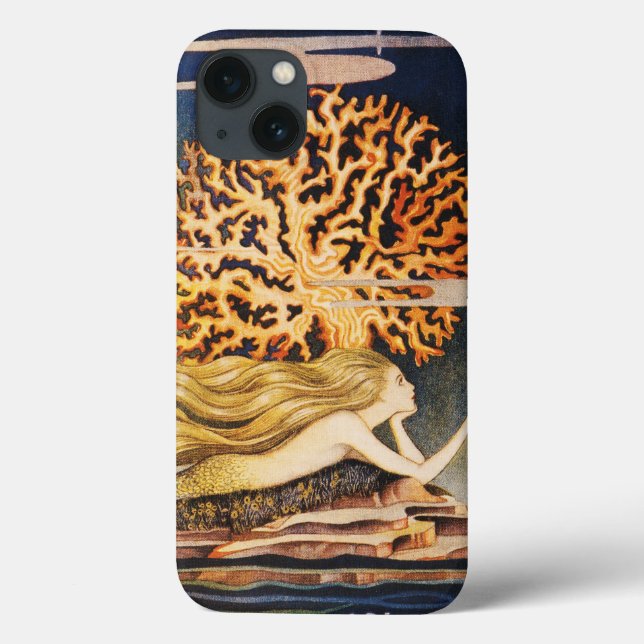 Andersen: Little Mermaid Drawing Case-Mate iPhone Case (Back)