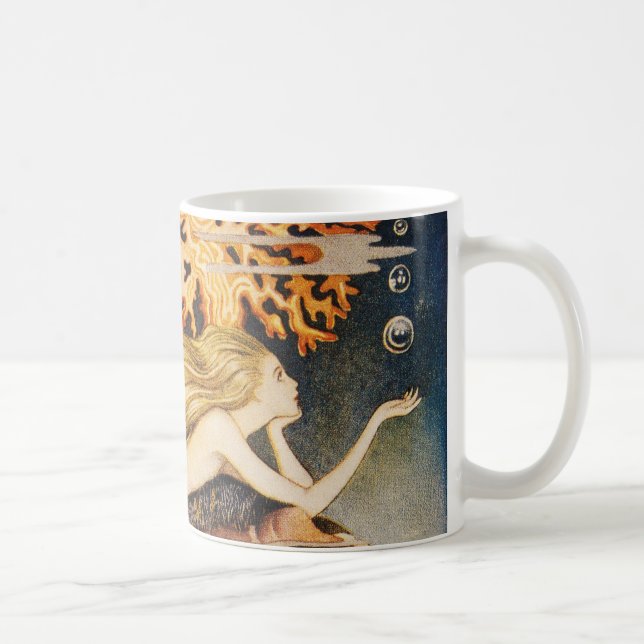 Andersen: Little Mermaid Drawing Coffee Mug (Right)