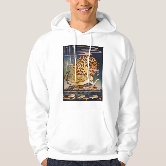 Andersen: Little Mermaid Drawing Hoodie (Front)