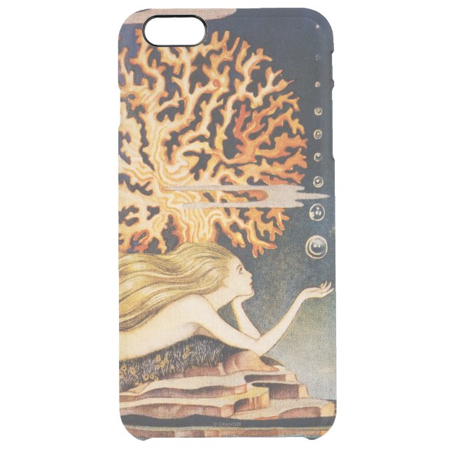 Andersen: Little Mermaid Drawing Uncommon iPhone Case (Back)