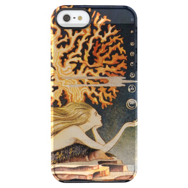 Andersen: Little Mermaid Drawing Uncommon iPhone Case (Back)