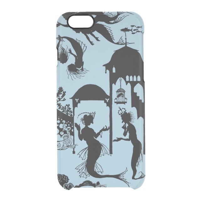 Andersen: Little Mermaid Silhouette Uncommon iPhone Case (Back)