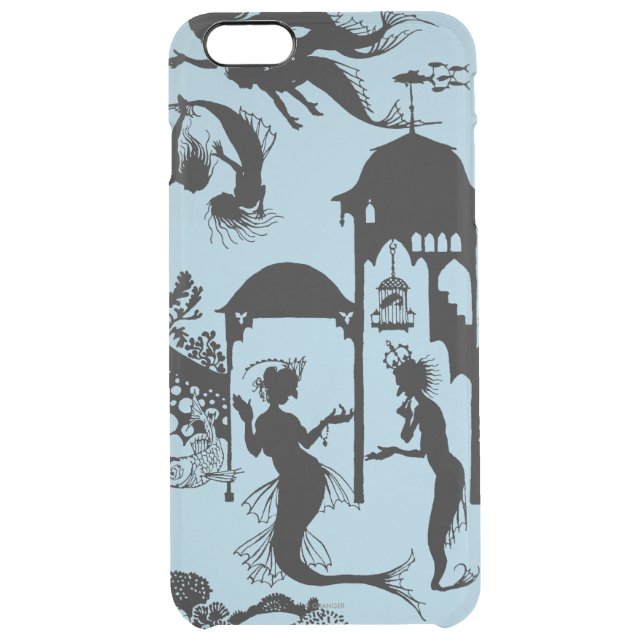 Andersen: Little Mermaid Silhouette Uncommon iPhone Case (Back)