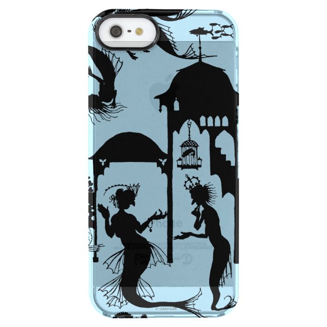 Andersen: Little Mermaid Silhouette Uncommon iPhone Case (Back)