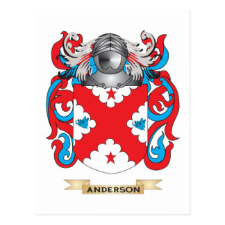 Anderson Coat Of Arms Postcards & Postcard Template Designs | Zazzle