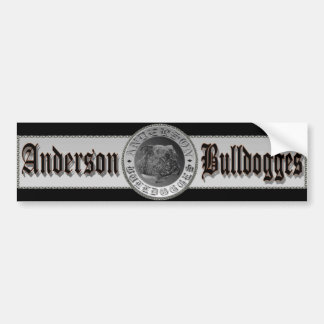 Anderson Bulldogges Bumper Sticker