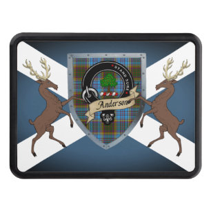 Anderson Clan Badge & Tartan Hitch Cover