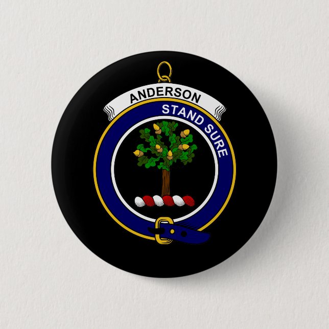 Anderson - Clan Crest Button (Front)