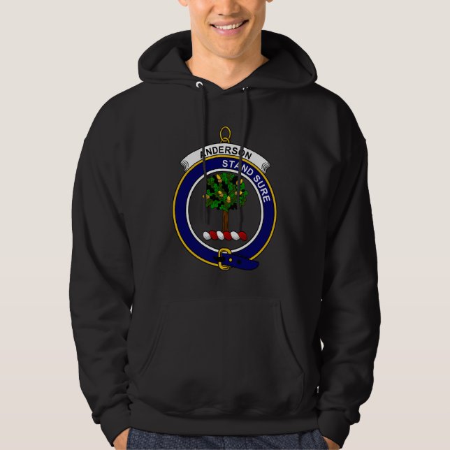 Anderson - Clan Crest Hooded Sweatshirt (Front)