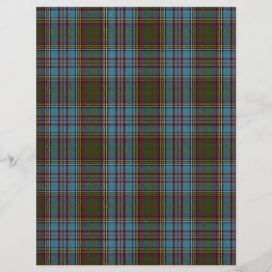 Anderson Clan Family Tartan (Front)