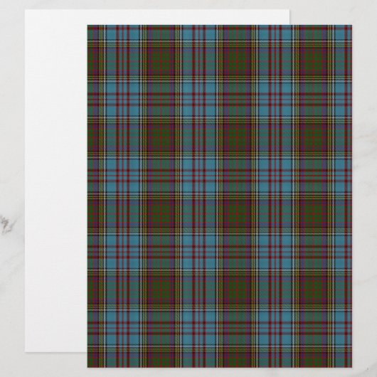 Anderson Clan Family Tartan (Front/Back)